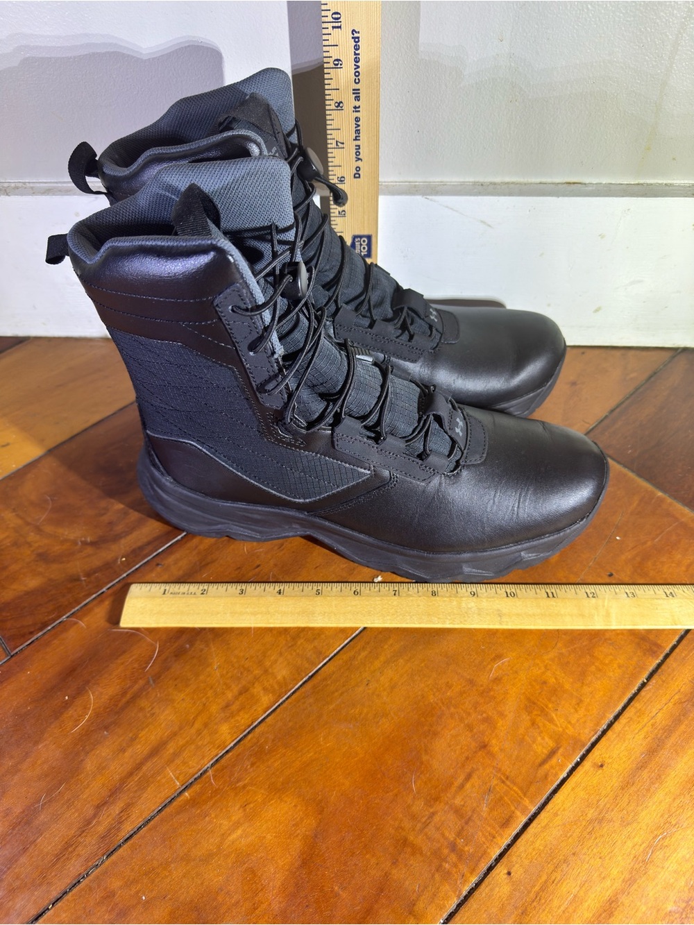 Under Armour Stellar G2 Protect Composite Toe Tactical Boots Black Men’s Size 11